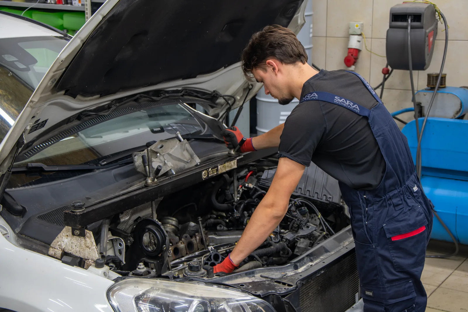 Pravidelná údržba a servis motoru v autoservisu České Budějovice